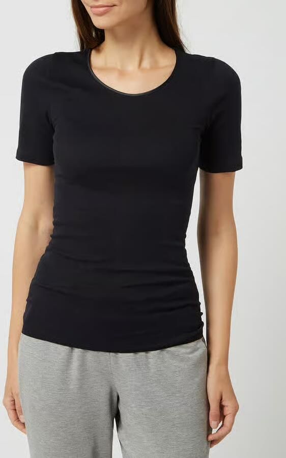 Hanro T-shirt van katoen model 'Cotton Seamless' - Foto 2