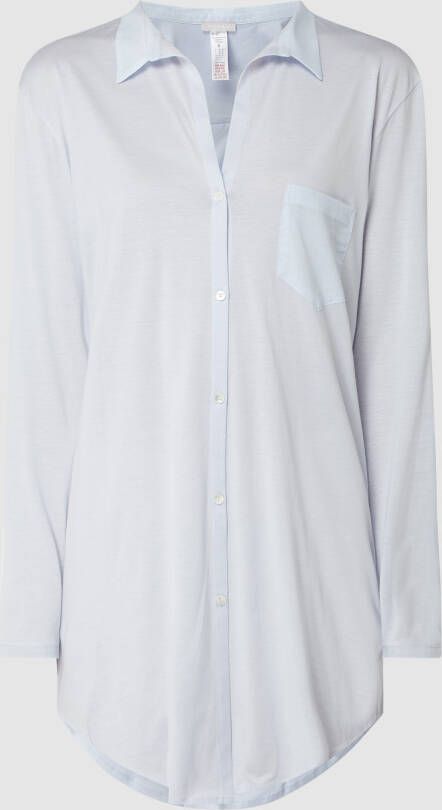 Hanro Nachthemd van katoen model 'Cotton Deluxe'