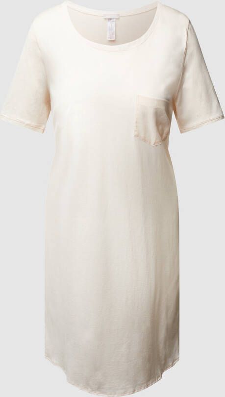 Hanro Nachthemd van katoen model 'Cotton Deluxe'