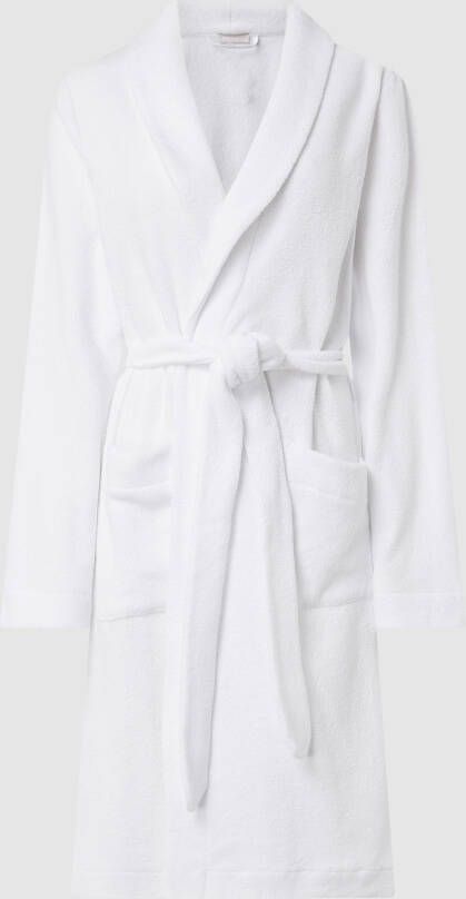 Hanro Ochtendjas van badstof model 'Robe Selection'