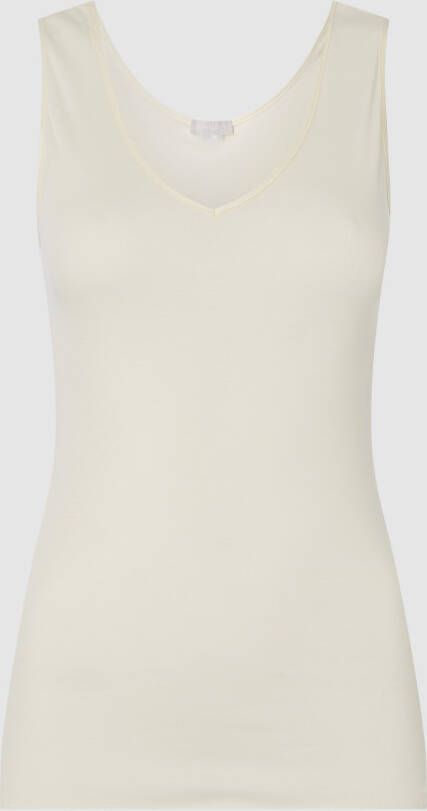 Hanro Onderhemd van katoen naadloos model 'Cotton Seamless'