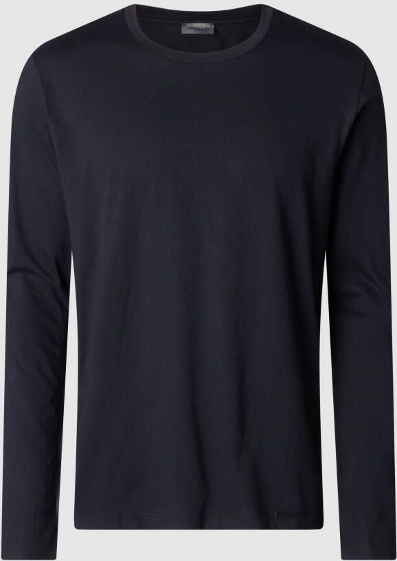 Hanro Shirt met lange mouwen van single-jersey