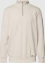 Hanro Sweatshirt met opstaande kraag model 'Natural Living' - Thumbnail 1