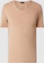 Hanro Katoenen T-shirt Beige Heren - Thumbnail 1