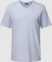 Hanro T-shirt met V-hals - Thumbnail 1