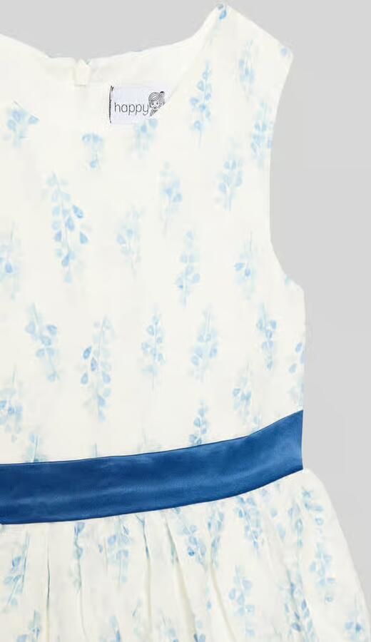 Happy Jurk met all-over bloe motief