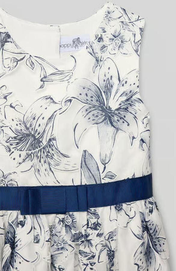 Happy Jurk met all-over bloe motief