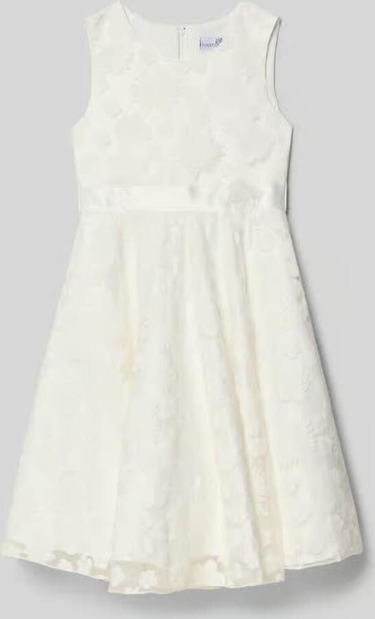 Happy Jurk met een tailleband in all-over look - Foto 2