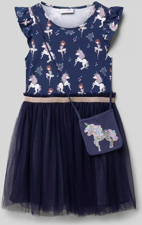 Happy girls Midi-jurk met kleine schoudertas (set 2-delig) - Foto 2