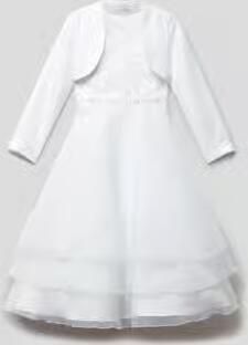 Happy Communiejurk met broderie anglaise