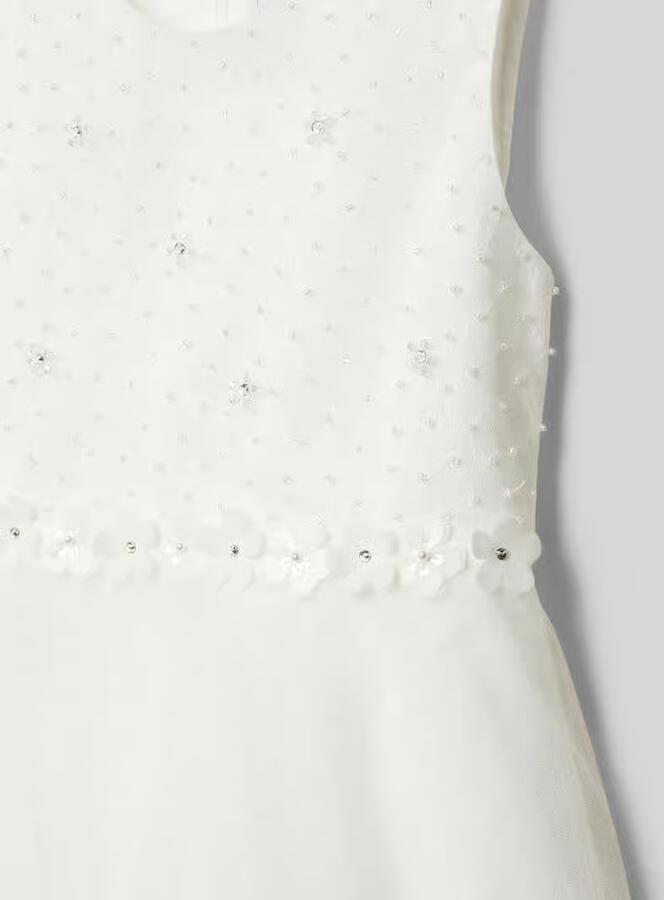 Happy Tulen jurk Tulle dress with flowers
