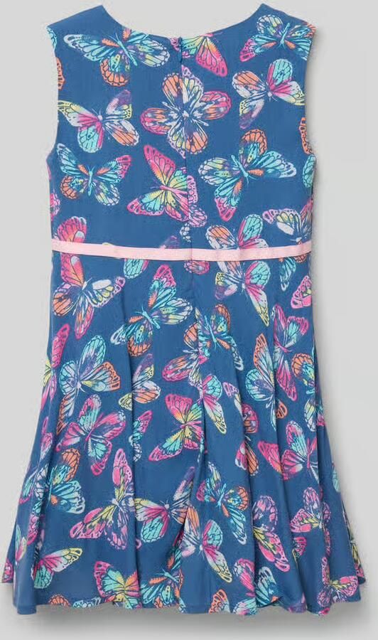 Happy Jurk van viscose met ritssluiting aan de achterkant