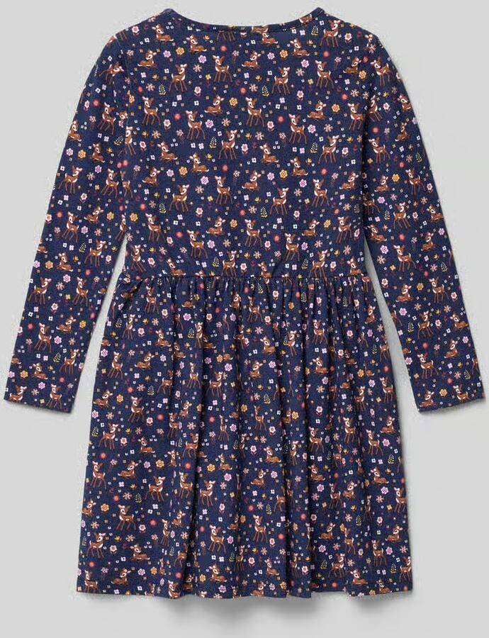 Happy Midi-jurk met ronde hals