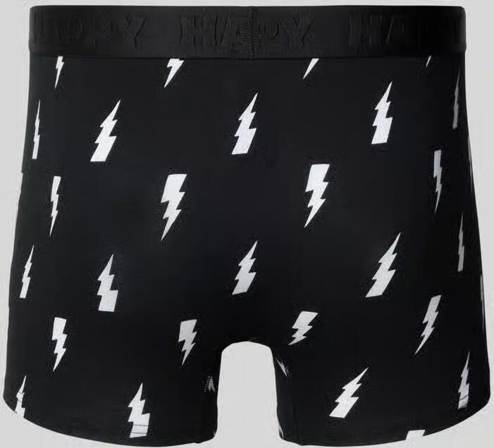 Happy Socks Boxershort met elastische band in een set van 3 stuks