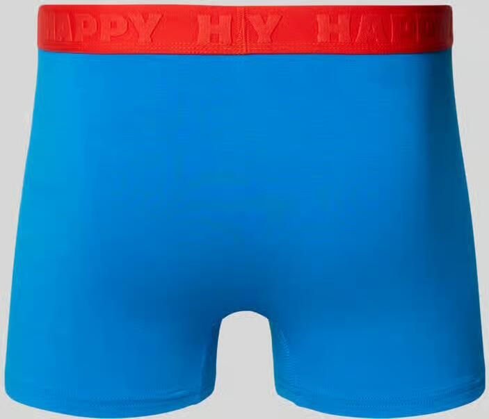 Happy Socks Boxershort met elastische logoband in een set van 3 stuks