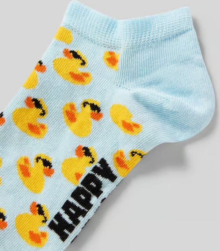 Happy Socks Sneakersokken van Katoenmix Model 'RUBBER DUCK' - Foto 2