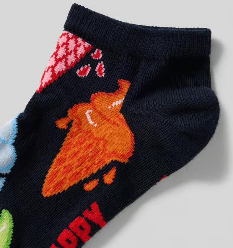 Happy Socks Sok-sneakers met stretch Model 'ICE CREAM' - Foto 2