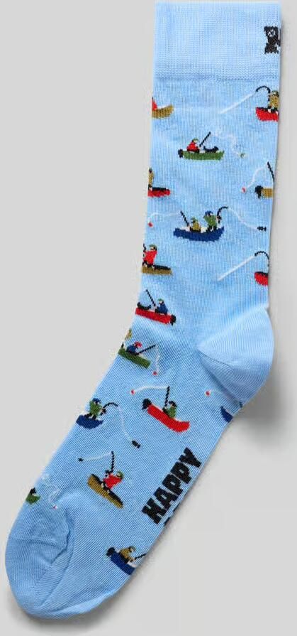 Happy Socks Sokken met all-over motiefprint - Foto 2