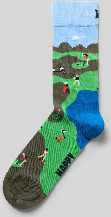 Happy Socks Sokken met all-over motiefprint - Foto 2