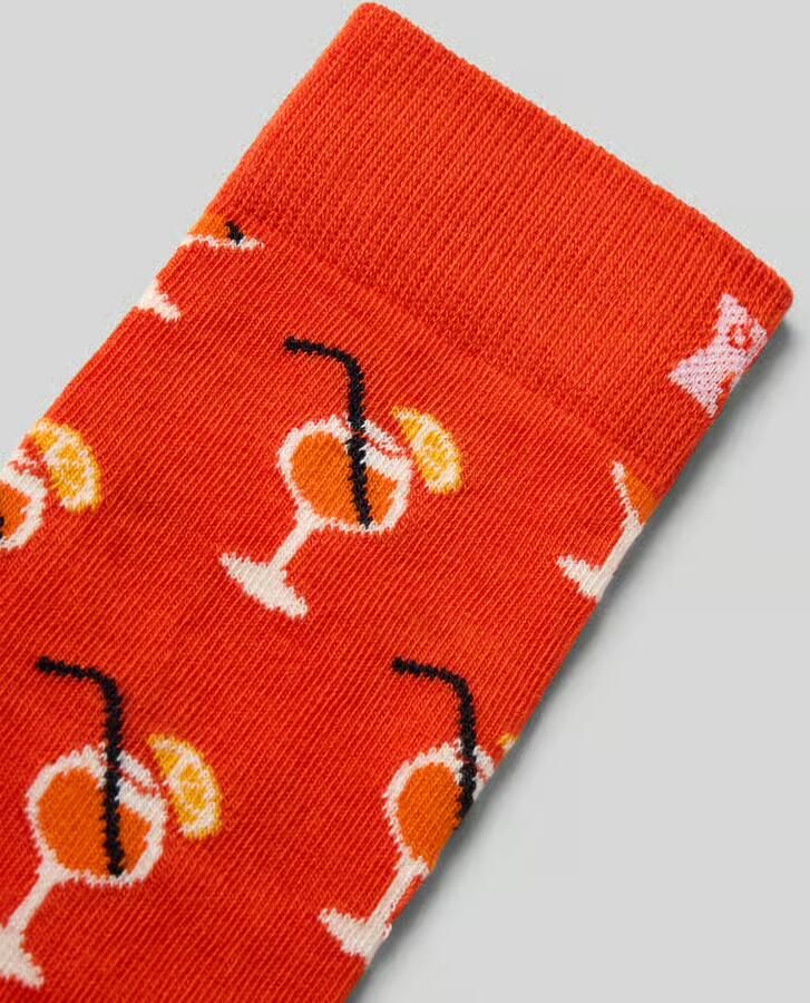 Happy Socks Sokken met labelprint - Foto 2