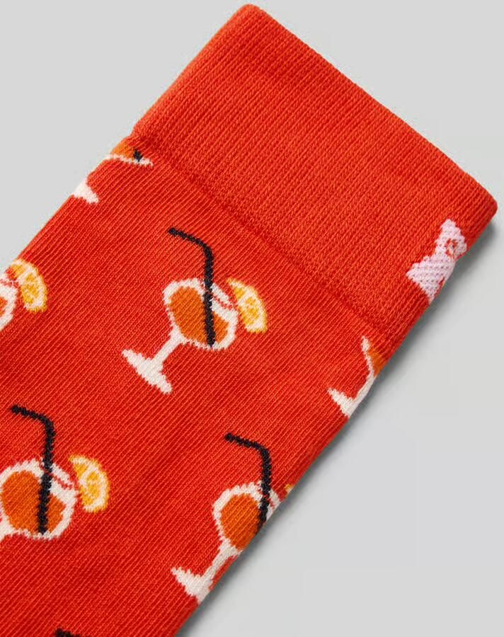 Happy Socks Sokken met labelprint - Foto 2