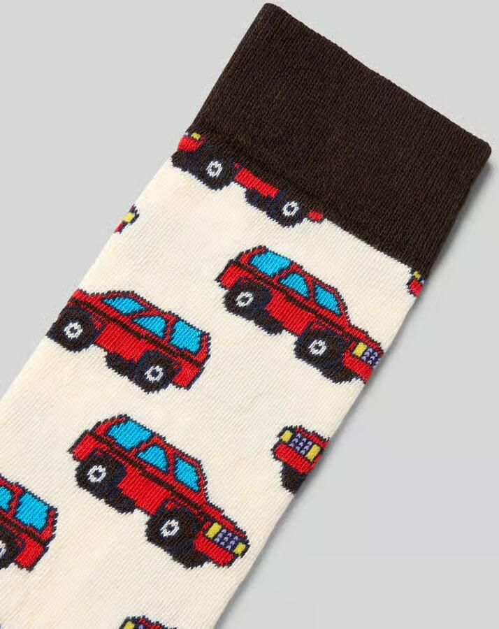 Happy Socks Sokken met labelprint - Foto 2