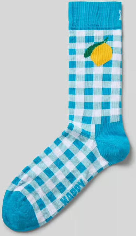 Happy Socks Sokken met labelprint
