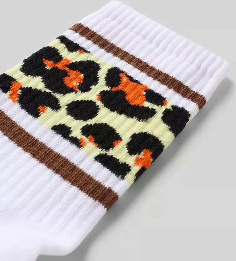Happy Socks Sokken met luipaardprint