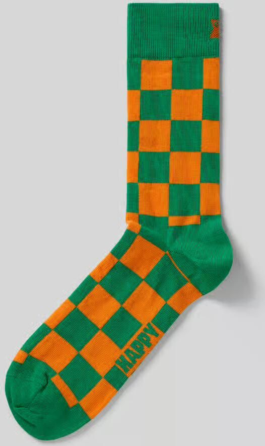 Happy Socks Sokken van Katoenmix Model 'CHECKERBOARD'