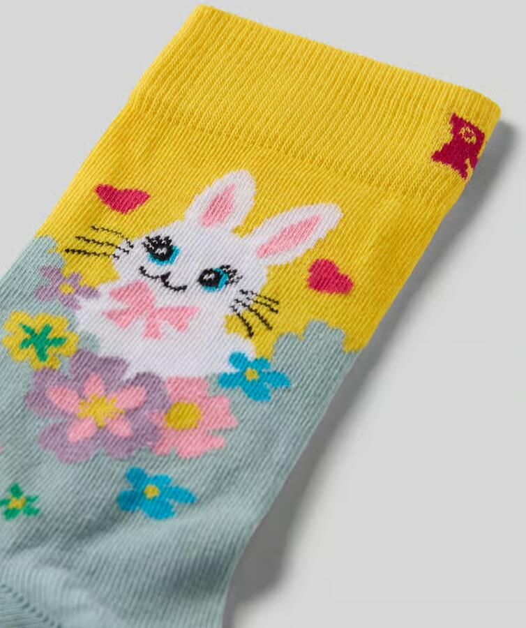Happy Socks Sokken van Katoenmix Model 'EASTER BUNNY' - Foto 2