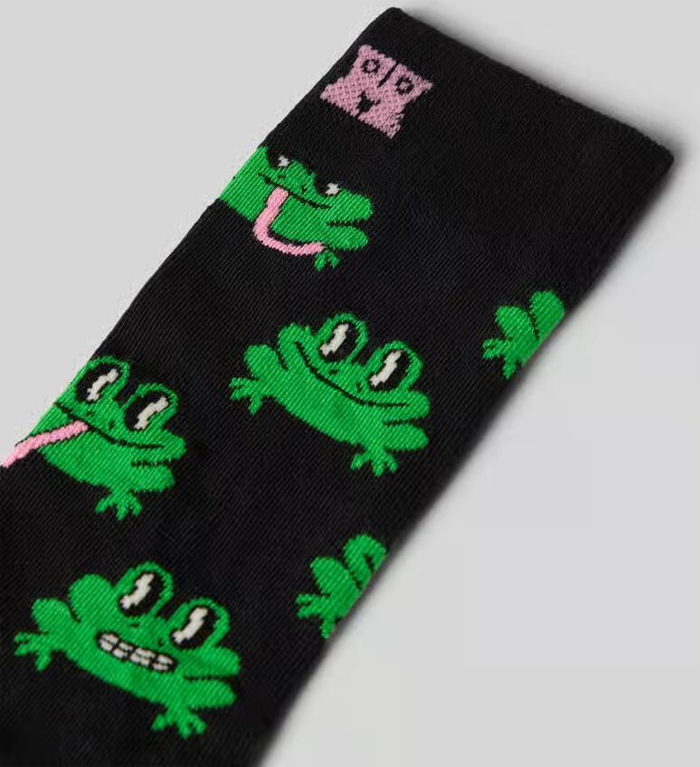 Happy Socks Sokken met motiefstitching model 'Frog' - Foto 3