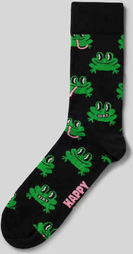Happy Socks Sokken met motiefstitching model 'Frog' - Foto 5
