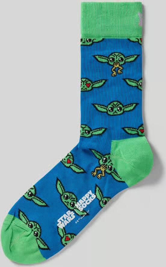 Happy Socks Sokken van Katoenmix Model 'GROGU MOOD'
