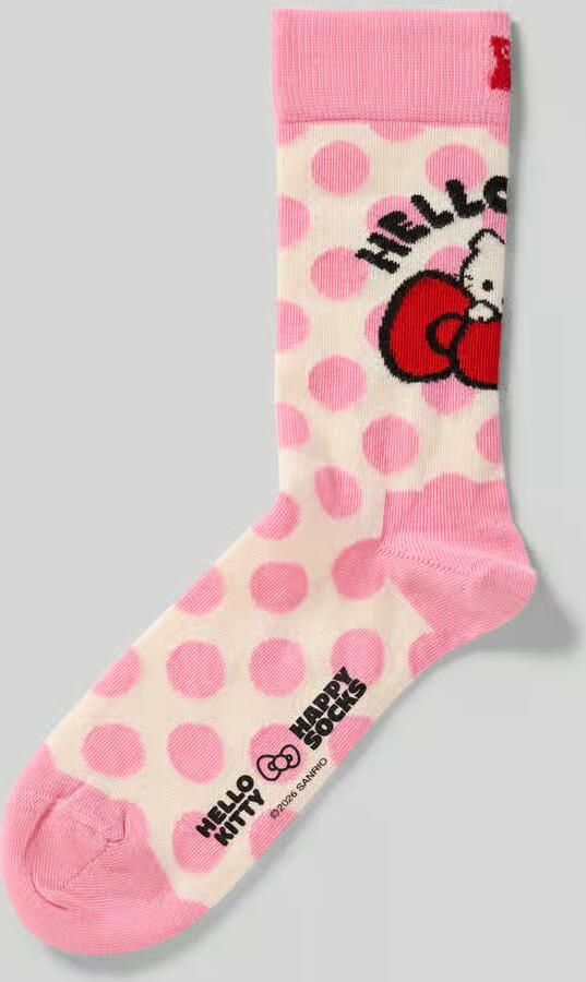 Happy Socks Sokken van Katoenmix Model 'HELLO KITTY'