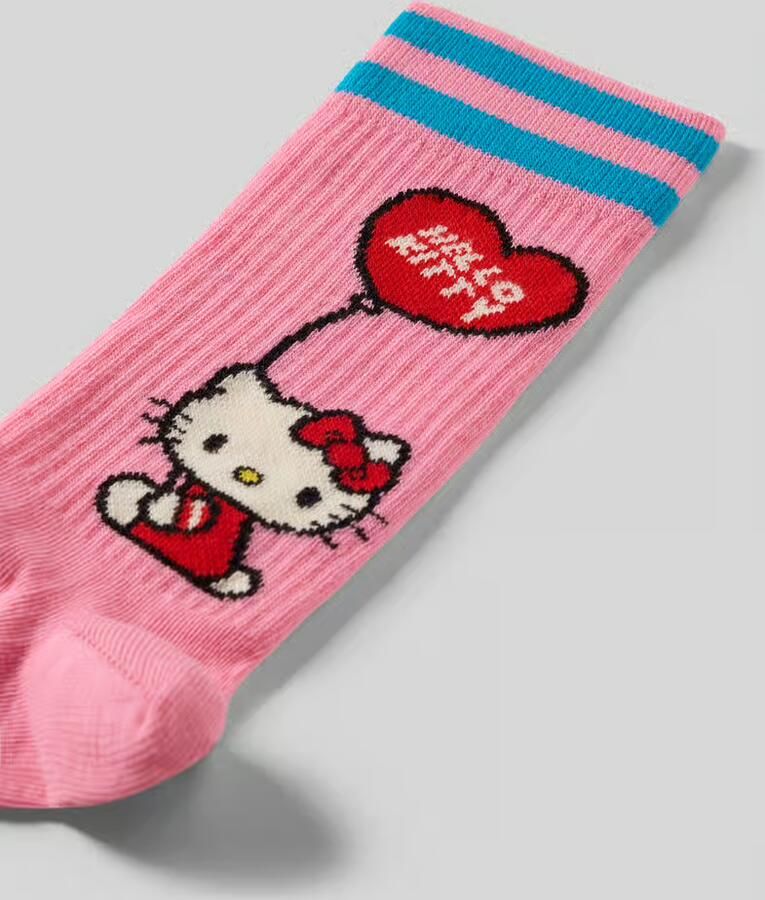 Happy Socks Sokken van Katoenmix Model 'HELLO KITTY LOVE' - Foto 2