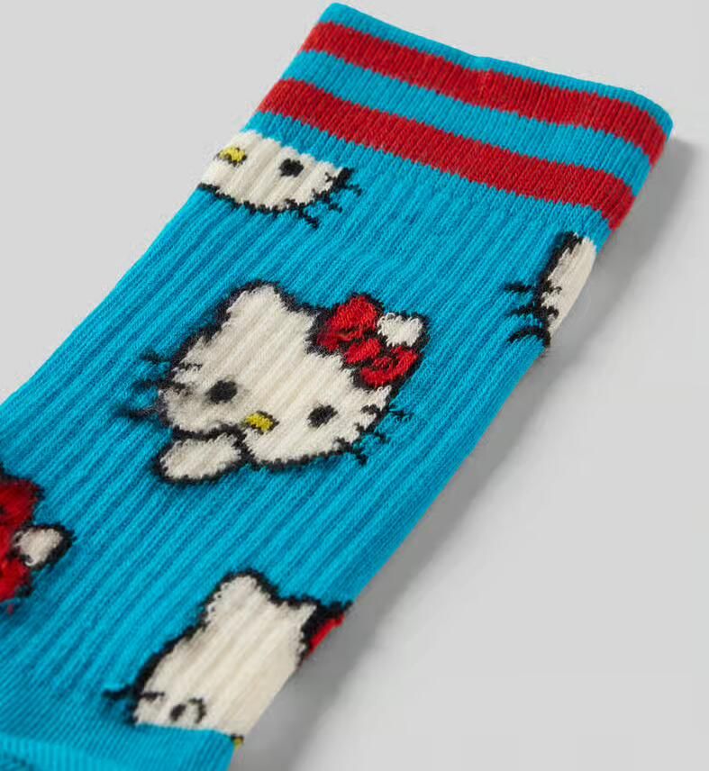 Happy Socks Sokken van Katoenmix Model 'HELLO KITTY SMILES' - Foto 2