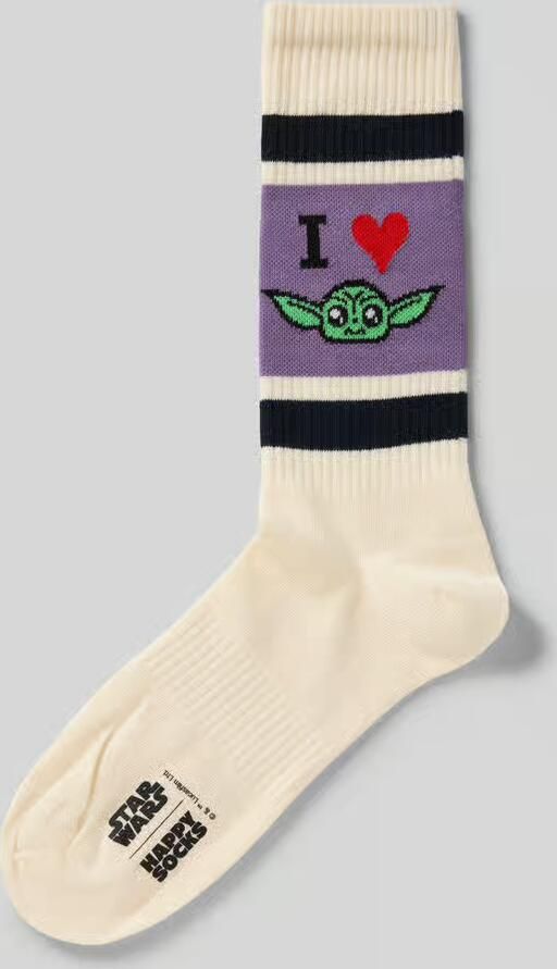 Happy Socks Sokken van Katoenmix Model 'I HEART GROGU'