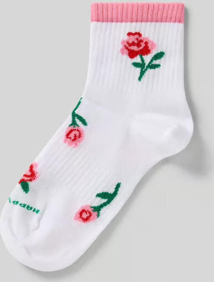 Happy Socks Sokken van katoenmix Model 'ROSES'