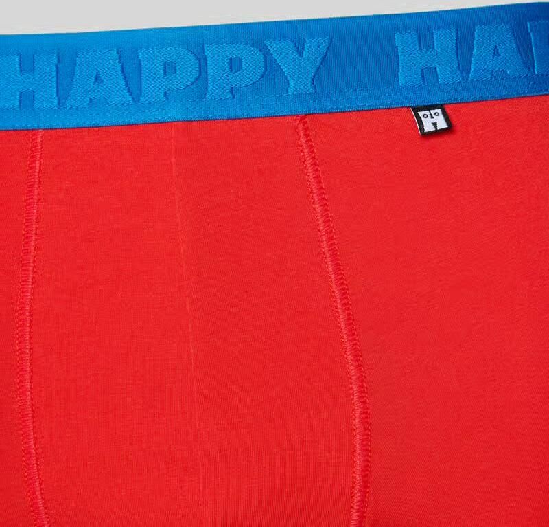 Happy Socks Broek met elastische band met logo in een set van 3 stuks - Foto 2
