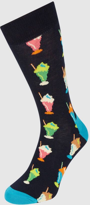 Happy Socks Sokken met motiefprint model 'Milkshake'