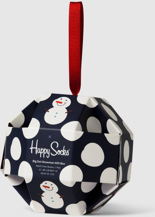 Happy Socks Blauwe Katoenen Crew Sokken Holiday Multicolor Heren