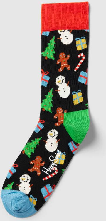 Happy Socks Sokken met all-over motief model 'Bring it on'