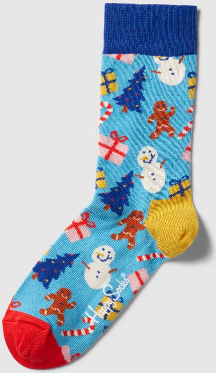 Happy Socks Sokken met all-over motief model 'Bring it on'