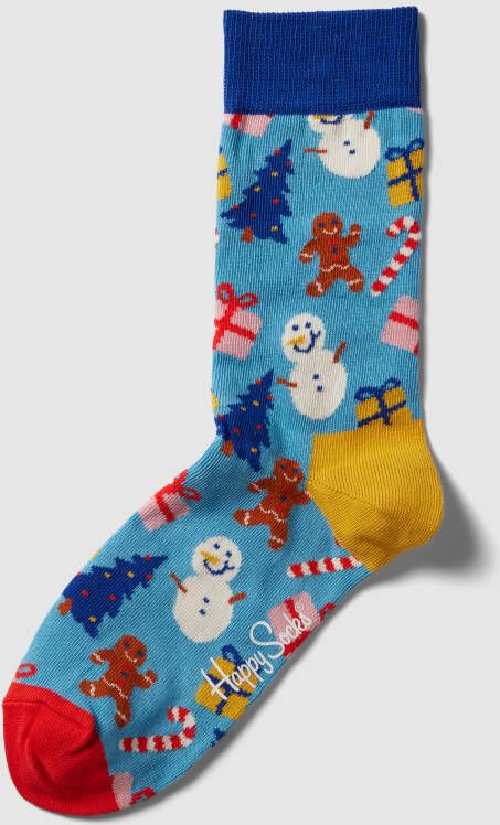 Happy Socks Sokken met all-over motief model 'Bring it on'