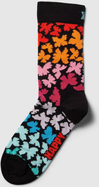 Happy Socks Sokken met all-over motief model 'Butterfly'