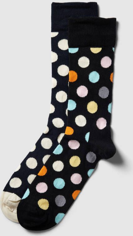 Happy Socks Sokken met stippenmotief in een set van 2 paar - Foto 3