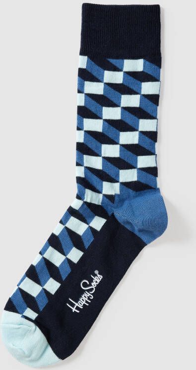 Happy Socks Sokken met all-over motief model 'FILLED OPTIC'