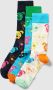 Happy Socks Sokken met all-over motiefprint in een set van 3 paar model 'Mixed Dog' - Thumbnail 1