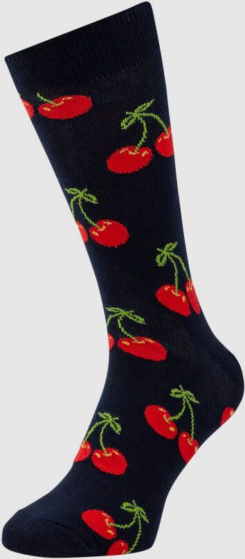 Happy Socks Sokken met all-over print model 'CHERRY'