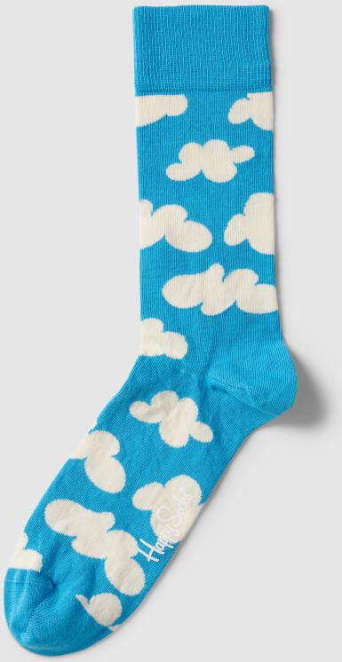 Happy Socks Sokken met all-over motief model 'Cloudy'